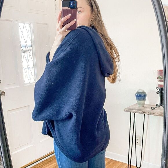 Patagonia Synchilla Fleece Poncho Blue XS/S - Picture 4 of 10